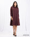 Polka Dot Print Polyester Dress 66581